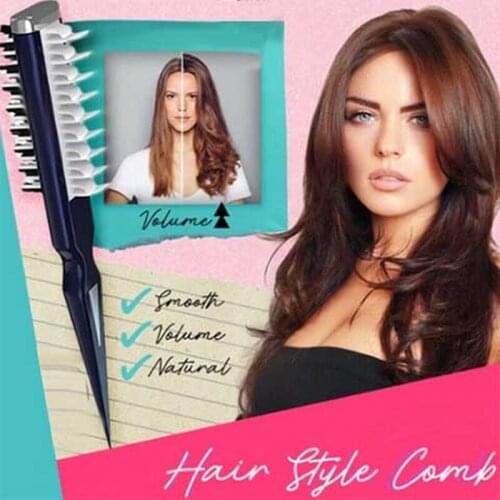 Women Instant Hair Volumizer Comb Hair Styling Comb Sharks Back Combing Brush Multifunction Hair Volumizer Brush for Men