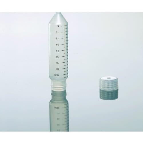 15/50ml high speed centrifuge tube pointed bottom flat cover PPCO