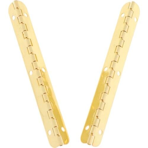 2PCS Decorative Cabinet Drawer Door Hinges Furniture Fittings Antique Jewelry Wood Boxes Hinges Furniture Hardware 100*9mm