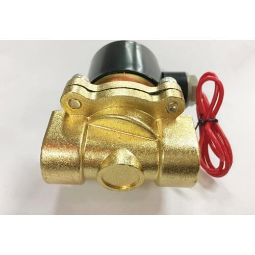 3/4" 110V Electric Solenoid Valve Pneumatic Valve for Water Oil Air Gas x1 1Pneumatics Alloy Body