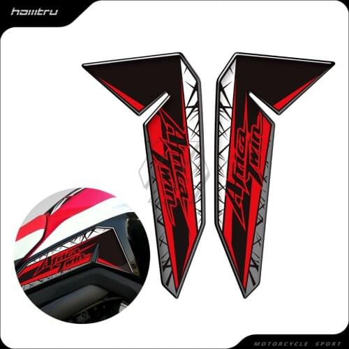 3D Motorcycle Side Tank Pad Protection Decals Case for Honda Africa Twin 2016-2019