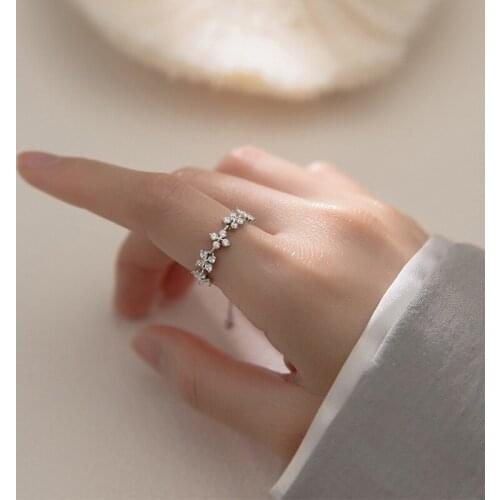 Кольца с фианитами для женщин AIFENAO China At AliExpress