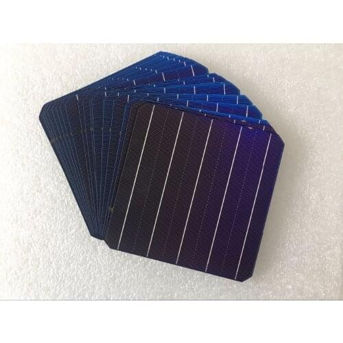 Promotion!!! 50pcs 20.6% 5.1W 156mm5BB molycrystalline Solar cell for DIY solar panel