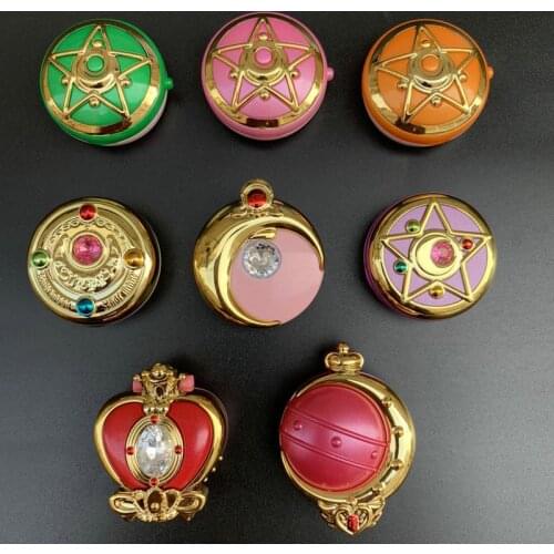 Animation Sailor Moon Tsukino Version Q Usagi Lip Balm Outer Box Cute Model Toy for Children Gifts