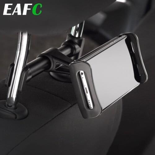 Car Rear Pillow Phone Holder 360 Rotation Car Tablet Holder Stand Seat Ajustable iPad Stand for iPhone iPad 4-11'' Mini Tablet