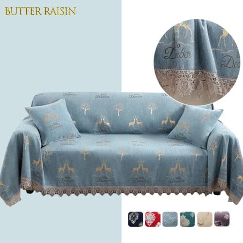 Thicken Chenille Sofa Cover Blanket Four Seasons Universal Sofa Covers For Living Room 1/2/3 Seater Cushion Couch Seat Covers