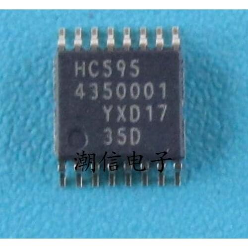 10cps HC595 are needed SN74HC595PW shift register
