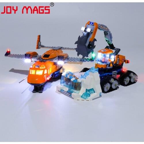 JOY MAGS Only Led Light Kit For 60196 City Series Arctic Supply Plane Compatible With 02112 28021 10996