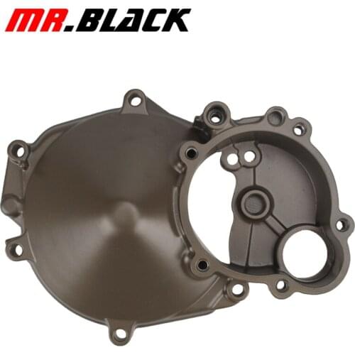 Motorcycle Crankcase Cover Stator Engine Crank Case Left Side For Kawasaki NINJA ZX10R ZX-10R 2004 2005 CNC Aluminum