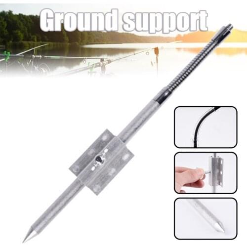 Portable Fishing Light Bracket Adjustable Aluminum Alloy Stake Holder Practical Outdoor Fishing Accessories XR-Hot