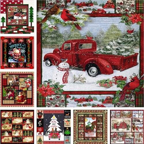 Christmas Three Thicken Blanket Custom Home Textiles Blanket 3D XMAS Plush Blankets For Faux Winter Warm Easy Wash Fur Blankets