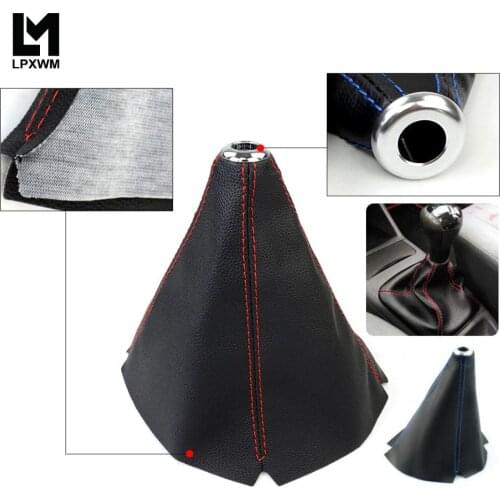 PVC Manual Gear Shift Knob Boot Universal Manual Automatic Car / Auto Gear Shift Knob Cover SBC12