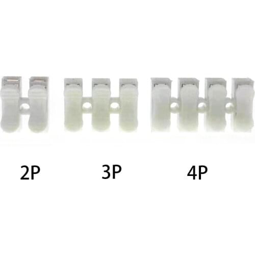 10 pcs/lot CH-02/03/04 Self-locking Quick Connector Splice No Welding Jack Socket Cable Clamp Terminals Wire Adapter Blocks