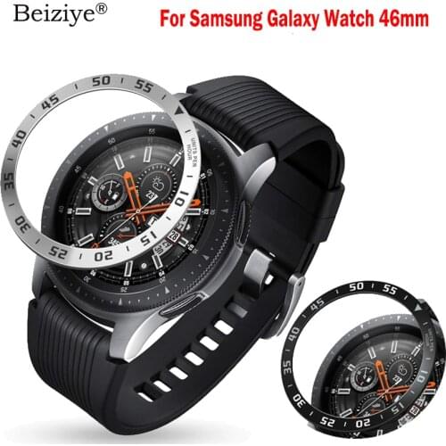 Smart Watch Cover For Samsung Galaxy Watch 46MM Bezel Ring Protector Adhesive Cover Bezel for galaxy watch 46mm Accessories