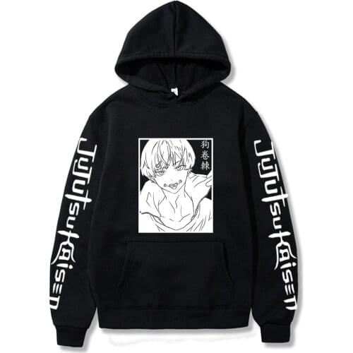 Japanese Anime 2021 Jujutsu Kaisen Inumaki Toge sweatshirt Clothing Streetwear Autumn Clothes