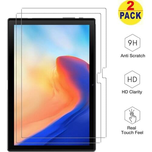 2 pcs For Blackview Tab 8 TAB 9 TAB 10 9H Tempered Glass Film Screen Protector for Blackview Tab8 TAB9 TAB10 Glass