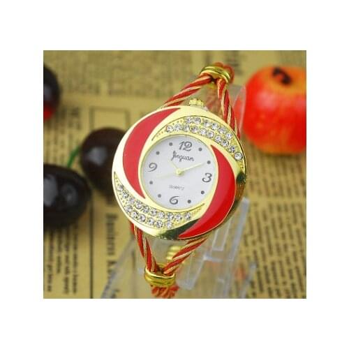 Girls woven watches ladies bracelet watches wild 2020 new fashion watches female creative watches female student watches