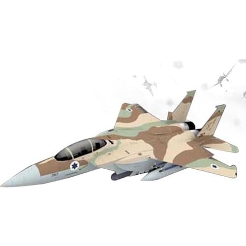 3D Paper Model Fighter F-15 Aircraft Airplane DIY Puzzle Toy