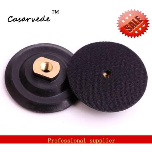 4 inch 100mm arbor M14 flexible Rubber backer pad for connector backer holder for Angle grinder