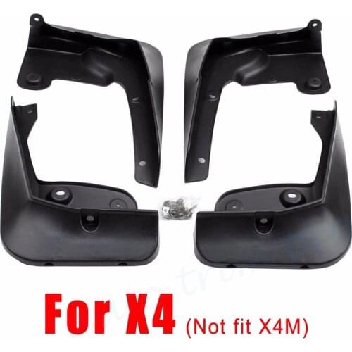 Splash Guard Mudflap Mudguard Mud Flap Wheel Fender Fit For BMW F26 X4 2015 2016 2017 2018 Accessories