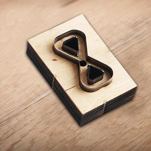 Wooden Leather Cutting Mold DIY Leather Crafts Cutting Die Leather Fabric Cutting Punching Tool Knife Template Accessories