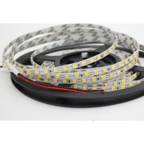 5mm narrow width DC12V LED strip 2835 120led/m 5Meters Flexible strip Light White,Warm white,Blue,Green,Red IP20 No waterproof