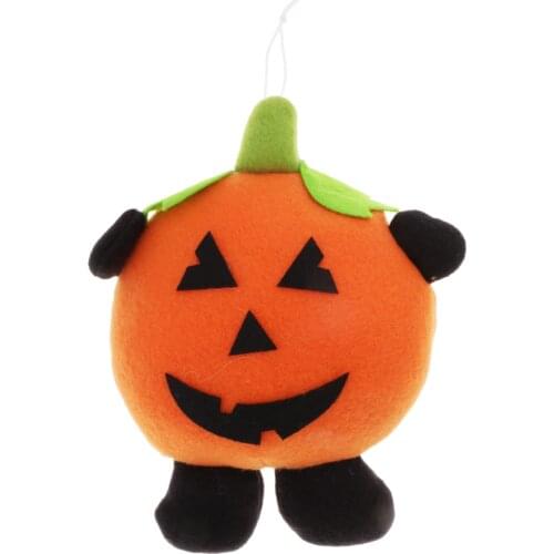 Halloween Cartoon Plush Pumpkin Doll Toy for Festival Home Party Decor