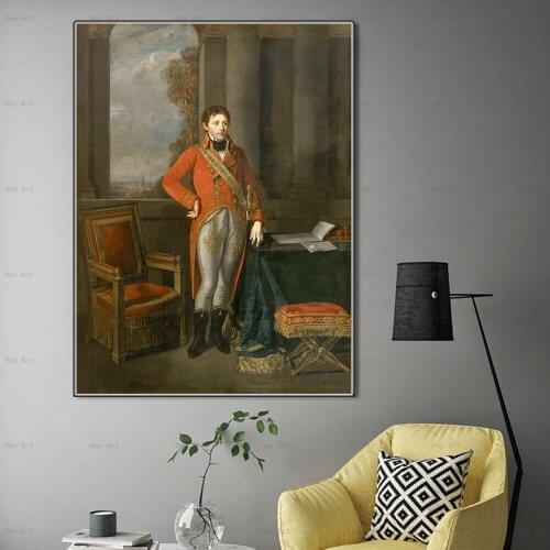 Citon Jean-Baptiste Greuze《Napoleon Bonaparte》Canvas Oil Painting World Famous Artwork Picture Modern Wall Decor Home Decoration