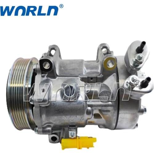12V AUTO A/C COMPRESSOR For Peugeot 406 607 807 Citroen C5 C8 Xsara/ Lancia Fiat 7C16 9800851980 New Model