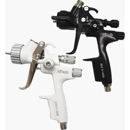 1.3mm HVLP Spray Gun Paint Spray Gun With Adapter And Paint Mixing Cup PPS Type H/O Quick Cup Airbrush For Car Painting