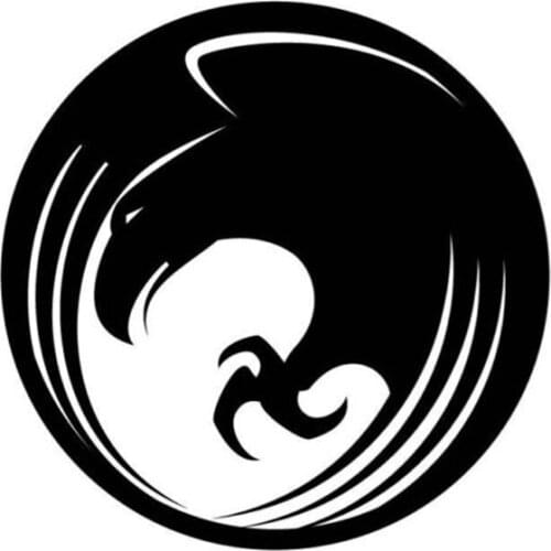 Eagle Wing Round Car Sticker Alkenyl Car Packaging Accessories Decal Products User Personality Animal