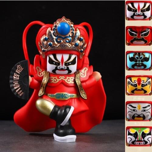 Chinese face-changing doll ，Sichuan opera facial makeup cute face-changing doll Home Decorations Childrens special gifts