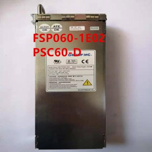 New Original PSU For FSP Poe DC60W Switching Power Supply FSP060-1E02 PSC60-D