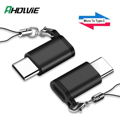 USB C OTG Adapter Type C to Micro USB Charger Cable Converter for Macbook Pro Samsung S10 S9 Huawei P30 Xiaomi OnePlus 7T Type-C