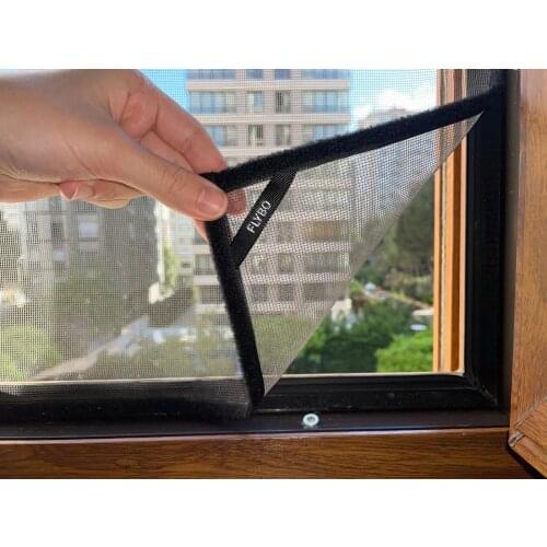 FLYBO Glass Balcony Window Adhesive Velcro Can Be Worn The Ready-To-Fly Screen Mesh Home Easy Use Portable Practical Product