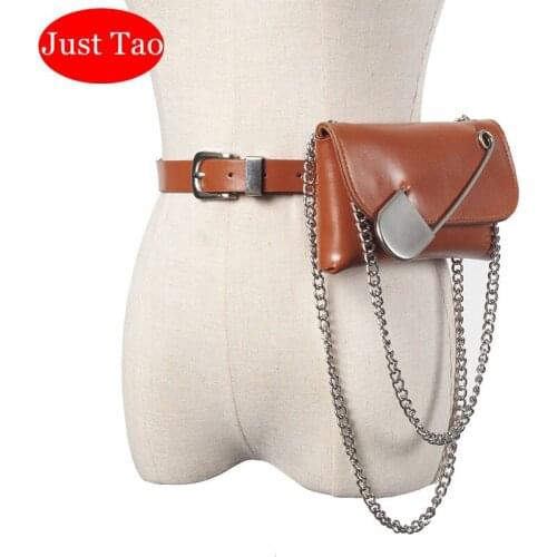 Just Tao New bag lady crossbody bag ins western French niche retro fairy broadband soft big pin Small coin purse Mini Bag JT082