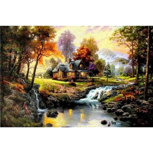 T K Oil Painting 24"x36''Guaranteed