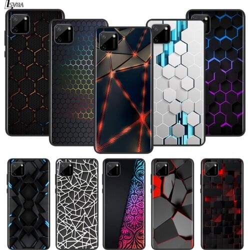 Technology Carbon Fiber For OPPO Realme Narzo 20 C2/3/11/12/15/17 X2 X3 X7 XT X50 Q2 Q2i V3 V5 V15 Pro Black TPU Phone Case
