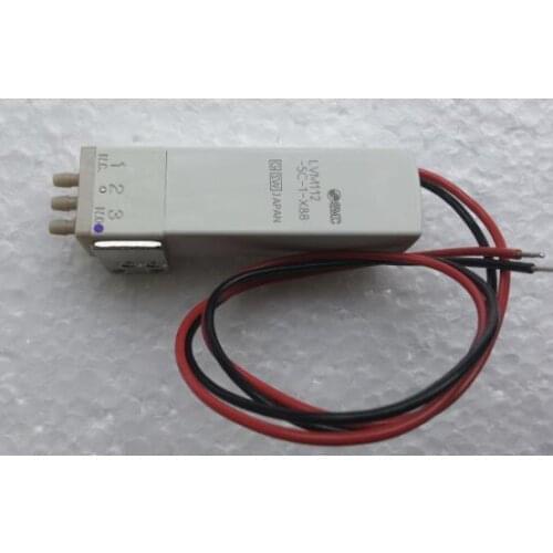 SMC LVM112-5A-1-X88 LVM112-5C-1-X88 24V Three-way Solenoid Valve For Dirui H-800 Fus-100