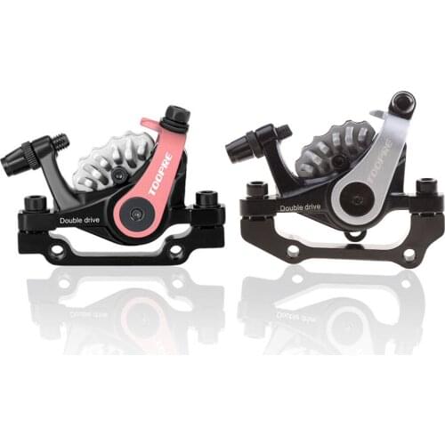 Luminum Alloy Bicycle Dual Drive Front/Rear Disc Brake Mountain Road MTB Bike Mechanical Caliper Disc Brakes Cycling Accessories