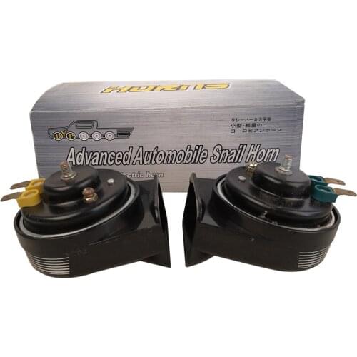 Hot sale long life car horn ring snail horn 12V Car Modeling accessories car horn