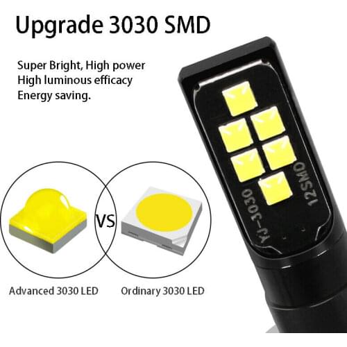 2pcs Car LED Headlight H1 LED Fog Light Bulbs Kit High Low Beam 6000K 40000LM White Car Lamps Auto Accessories