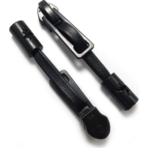 20pcs/lot, Hot Sale Black Color PU Metal Combination 5# Zipper Slider for Waterproof Zipper