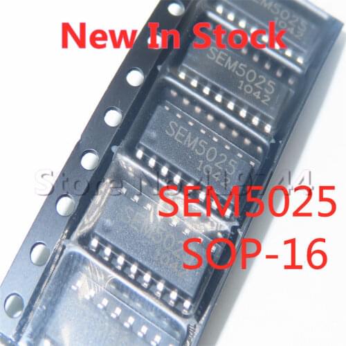 5PCS/LOT SEM5025 SOP-16 LCD power chip In Stock NEW original IC