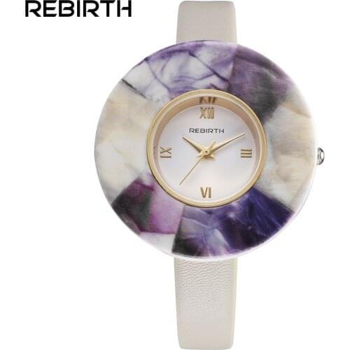 Fashion REBIRTH Brand Women Quartz Watches Lady Luxury Casual Dress Clock Classic Female Wristwatch Gift relogio feminino