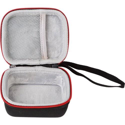 Carrying Case Portable Travel Anti-Scratch Storage Bag For JBL GO 2 Wireless Speaker Audio Storage Bag-Black