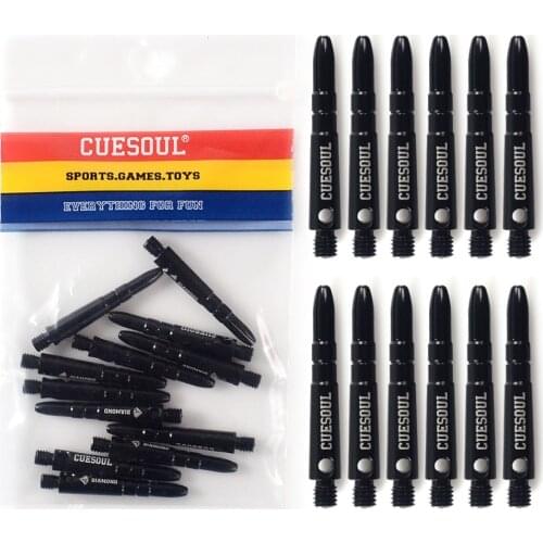 CUESOUL High Quality 12pcs/set 40/46/53mm 2BA Aluminium Dart Shafts
