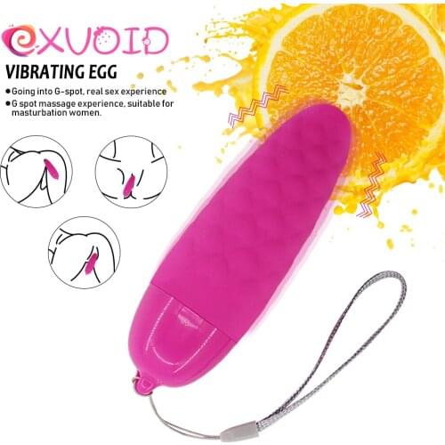 EXVOID Egg Vibrator Sex Toys for Women Dildo Vibrating Bullet Clitoris Stimulator G-spot Massager Adult Products