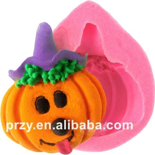 Cake DIY tools Halloween pumpkin doll silicone fondant cake decoration mold cute chocolate