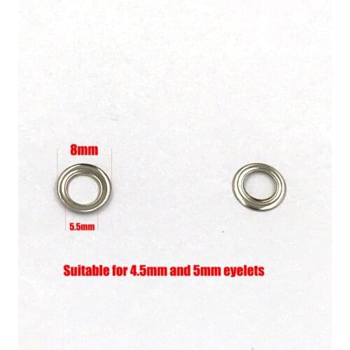 Rings gaskets Annular gasket suitable eyelets 4.5mm and 5mm Circle group Circularity Annularity